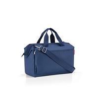 reisenthel allrounder S pocket - Borsa Multifunzione Stile Medico per Viaggio, Lavoro e Tempo Libero, con Tasche, Tracolla e Passante per Trolley, Tessuto Idrorepellente, 11 L, Nero, Couleur:blau
