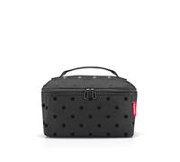 reisenthel beautycase - Beauty case quadrato, organizer per bagagli, beauty case, Glossy Dots Black, taglia unica, Beauty case a pois neri lucidi