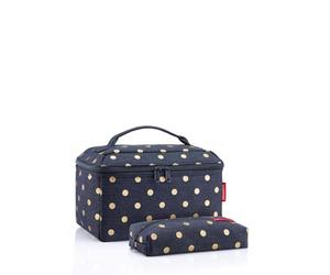 reisenthel beautycase Set - Il nostro set regalo composto da beautycase e borsa rettangolare per le festività!, 17 x 18 x 17 cm + 21 x 8 x 4 cm