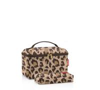 reisenthel Beautycase Set - Il nostro set regalo in beautycase e borsa rettangolare, Leo Macchiato, taglia unica