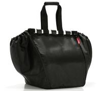 Reisenthel easyshoppingbag - Borsa Shopper Versatile e Spaziosa, Pratico Design da Appendere al Carrello e Ripiegabile, Custodia, 30 L, Nero