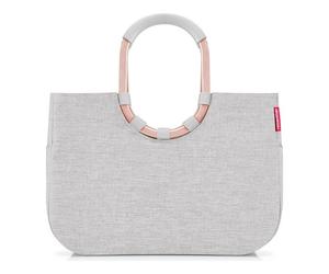 reisenthel Borsa Loopshopper L Frame 46 cm grigio