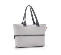 reisenthel Borsa per il trasporto, 50 x 35 cm, grigio, nero, poliestere, impermeabile, con chiusura lampo, grigio.