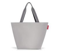 reisenthel Shopper M Herringbone Grey, Borsa per la Spesa Donna, A Spina di Pesce Grigio, m