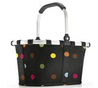 Reisenthel carrybag XS dots- Robusto cestino per la spesa con molto spazio e pratica tasca interna - Design elegante e idrorepellente