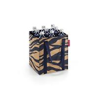 reisenthel Bottlebag - 9 scomparti, facile riciclaggio delle bottiglie, spallacci, Sumatra, 24 cm x 28 cm x 24 cm