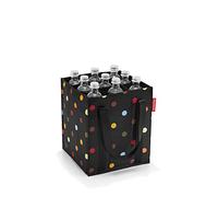 Reisenthel BOTTLEBAG Dots Borsa Sportiva, Sintetico, Puntini, Unica