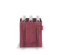 reisenthel Bottlebag Twist Maroon - 9 scomparti, facile riciclaggio delle bottiglie, tracolla