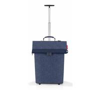 reisenthel carrello della spesa Trolley M Herringbone Dark Blue