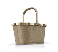 reisenthel carrybag - Cestino per Spesa, Design Resistente, Elegante e Spazioso, per Shopping e Picnic, Tessuto Idrorepellente, 22 L - rhombus olive