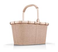 reisenthel carrybag - Cestino per Spesa, Design Resistente, Elegante e Spazioso, per Shopping e Picnic, Tessuto Idrorepellente, 22 L - twist café