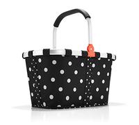 reisenthel carrybag - Cestino per Spesa, Design Resistente, Elegante e Spazioso, per Shopping e Picnic, Tessuto Idrorepellente, 22 L, Fantasia a Pois Mix