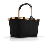 reisenthel carrybag - Cestino per Spesa, Design Resistente, Elegante e Spazioso, per Shopping e Picnic, Tessuto Idrorepellente, 22 L, Nero