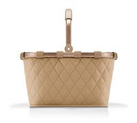 reisenthel carrybag - Cestino per Spesa, Design Resistente, Elegante e Spazioso, per Shopping e Picnic, Tessuto Idrorepellente, 22 L - rhombus ginger