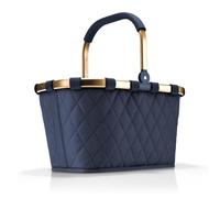 reisenthel carrybag - Cestino per Spesa, Design Resistente, Elegante e Spazioso, per Shopping e Picnic, Tessuto Idrorepellente, 22 L - midnight gold
