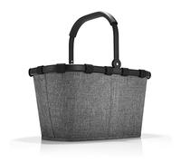reisenthel carrybag - Cestino per Spesa, Design Resistente, Elegante e Spazioso, per Shopping e Picnic, Tessuto Idrorepellente, 22 L, Argento Twist
