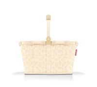 reisenthel Trolley leo vaniglia - Robusto cestino per la spesa con ampio spazio e pratica tasca interna - Design elegante e impermeabile