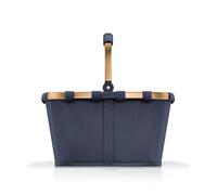 reisenthel Carrybag - Robusto cestino per la spesa con ampio spazio e pratica tasca interna - Design elegante e impermeabile, Midnight Gold