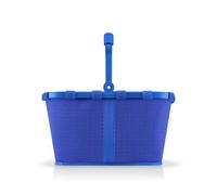 reisenthel Carrybag - Robusto cestino per la spesa con ampio spazio e pratica tasca interna - Design elegante e impermeabile, Frame Mesh Royal Blue