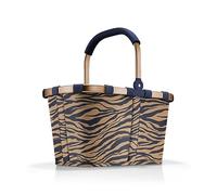 reisenthel Carrybag - Robusto cestino per la spesa con ampio spazio e pratica tasca interna - Design elegante e impermeabile, Sumatra, Einheitsgröße