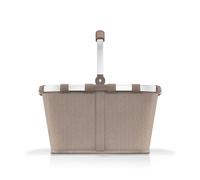 Reisenthel carrybag - Stabile cestino per la spesa con ampio spazio e pratica tasca interna - Design elegante e idrorepellente, 48 x 29 x 28 cm