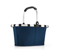 reisenthel carrybag XS blu scuro- Robusto cestino per la spesa con pratica tasca interna - Design elegante e idrorepellente