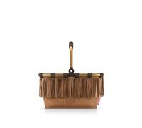 reisenthel carrybag xs - Mini cesto (5 l) per la spesa 21 cm (western) marrone