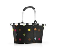 reisenthel carrybag XS dots- Robusto cestino per la spesa con molto spazio e pratica tasca interna - Design elegante e idrorepellente