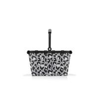 reisenthel Carrybag XS leo nero - Robusto cestino per la spesa con pratica tasca interna - Design elegante e impermeabile