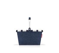 reisenthel Carrybag XS Twist Navy - Robusto cestino per la spesa con pratica tasca interna - Design elegante e impermeabile