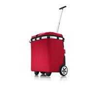 reisenthel carrycruiser iso - Carrello Spesa Termico con Copertura, Solido Telaio in Alluminio, Tracolla e Tasca Interna Rimovibile, Ruote Grandi e Tessuto Idrorepellente, 40 L, Rosso