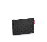 reisenthel Case 1 - Piccolo organizer universale per cosmetici o piccoli oggetti, Glossy Dots Black, Custodia 1 a pois neri lucidi