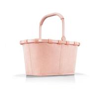 reisenthel Cestino della spesa robusto con ampio spazio di archiviazione e pratica tasca interna - Design elegante e impermeabile, Frame Cord Blush, Casuale