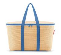 reisenthel Coolerbag - Borsa termica in tessuto di poliestere di alta qualità, ideale per picnic, shopping e in viaggio, Raffia Blue, Standard, Borsa frigo
