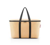 reisenthel Coolerbag - Borsa termica in tessuto di poliestere di alta qualità, ideale per picnic, shopping e in viaggio, Raffia Black, Standard, Borsa frigo