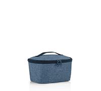 reisenthel coolerbag S pocket - Borsa Termica Realizzata con Bottiglie in PET Riciclate, Adatta per Spesa o Pranzo e Snack in Viaggio, Tessuto Idrorepellente, 2,5 L, Nero, Couleur:twist blue