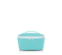 reisenthel coolerbag S pocket - Borsa Termica Realizzata con Bottiglie in PET Riciclate, Adatta per Spesa o Pranzo e Snack in Viaggio, Tessuto Idrorepellente, 2,5 L, Nero, Couleur:twist ocean