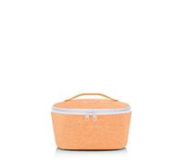 reisenthel coolerbag S pocket - Borsa Termica Realizzata con Bottiglie in PET Riciclate, Adatta per Spesa o Pranzo e Snack in Viaggio, Tessuto Idrorepellente, 2,5 L, Nero, Couleur:twist apricot