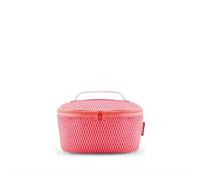reisenthel Coolerbag S Pocket Mesh Coral - Borsa termica con tomaia in bottiglie di PET riciclate, ideale per il pranzo in viaggio