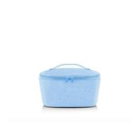 reisenthel Coolerbag S Pocket Twist Powder Blue - Borsa termica con tomaia in bottiglie di PET riciclate, ideale per il pranzo in viaggio