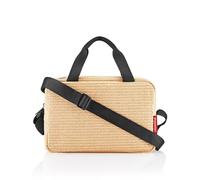 reisenthel Coolerbag-to-go, borsa termica da appendere, ideale per picnic, ufficio e in viaggio, Nero raffia, Standard, Coolerbag to go