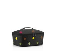 reisenthel coolerbag XL twist silver - borsa frigo XL in tessuto poliestere di alta qualità - ideale per picnic, shopping e in viaggio, Couleur:dots