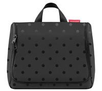 reisenthel cosmetics toiletbag XL - Beauty case 28 cm (glossy dots black) nero