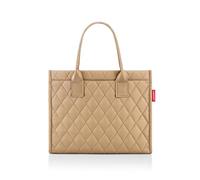 reisenthel Daily Shopper - Borsa moderna e lineare per ogni occasione, pratica borsa abbastanza grande per i vostri acquisti e oggetti di uso quotidiano, Rombo Ginger, taglia unica, Daily shopper