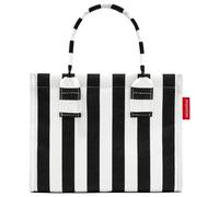 reisenthel Daily Shopper XS Summerstripes Black - Borsa moderna e lineare per ogni occasione - pratica borsetta, abbastanza grande per i vostri acquisti e oggetti di uso quotidiano