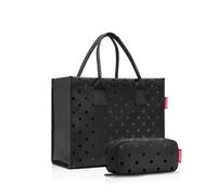 Reisenthel Daily Shopper Set Glossy Dot – Black – Set regalo con Multicase