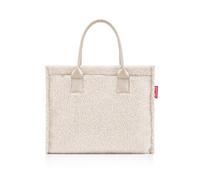 reisenthel Daily Shopper Teddy Sand: shopper moderno e lineare per ogni occasione, pratica borsetta, abbastanza grande per i vostri acquisti e oggetti di uso quotidiano
