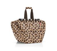 reisenthel easyshoppingbag - Borsa shopper versatile - Design pratico da arrotolare, marrone, 38 cm x 32.5 cm x 51 cm