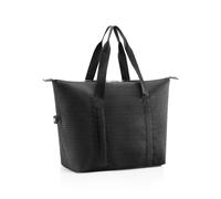 reisenthel Extralite Weekender M - Borsa sportiva da viaggio, bagaglio a mano, approvato Ryanair, extra leggera, 28 l, Mesh Black, m, Extralite Weekender M