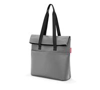 Reisenthel foldbag canvas Borsa Messenger, 53 cm, 23 liters, Grigio (Grey)